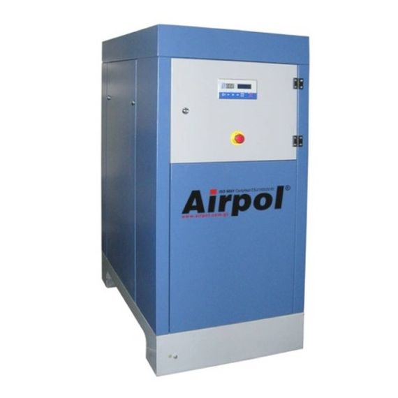 Запуск винтового компрессора Airpol 37 и системы очистки воздуха